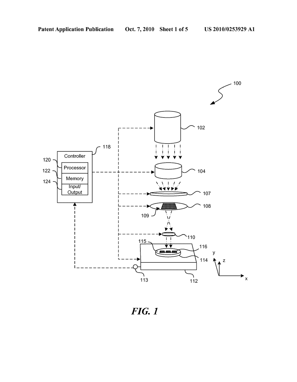 PHOTOLITHOGRAPHY SYSTEMS AND ASSOCIATED METHODS OF SELECTIVE DIE EXPOSURE - diagram, schematic, and image 02