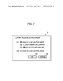 IMAGE READING APPARATUS AND CONTROLLING DEVICE THEREOF, PROGRAM, AND CONTROLLING METHOD diagram and image