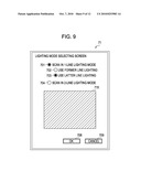 IMAGE READING APPARATUS AND CONTROLLING DEVICE THEREOF, PROGRAM, AND CONTROLLING METHOD diagram and image