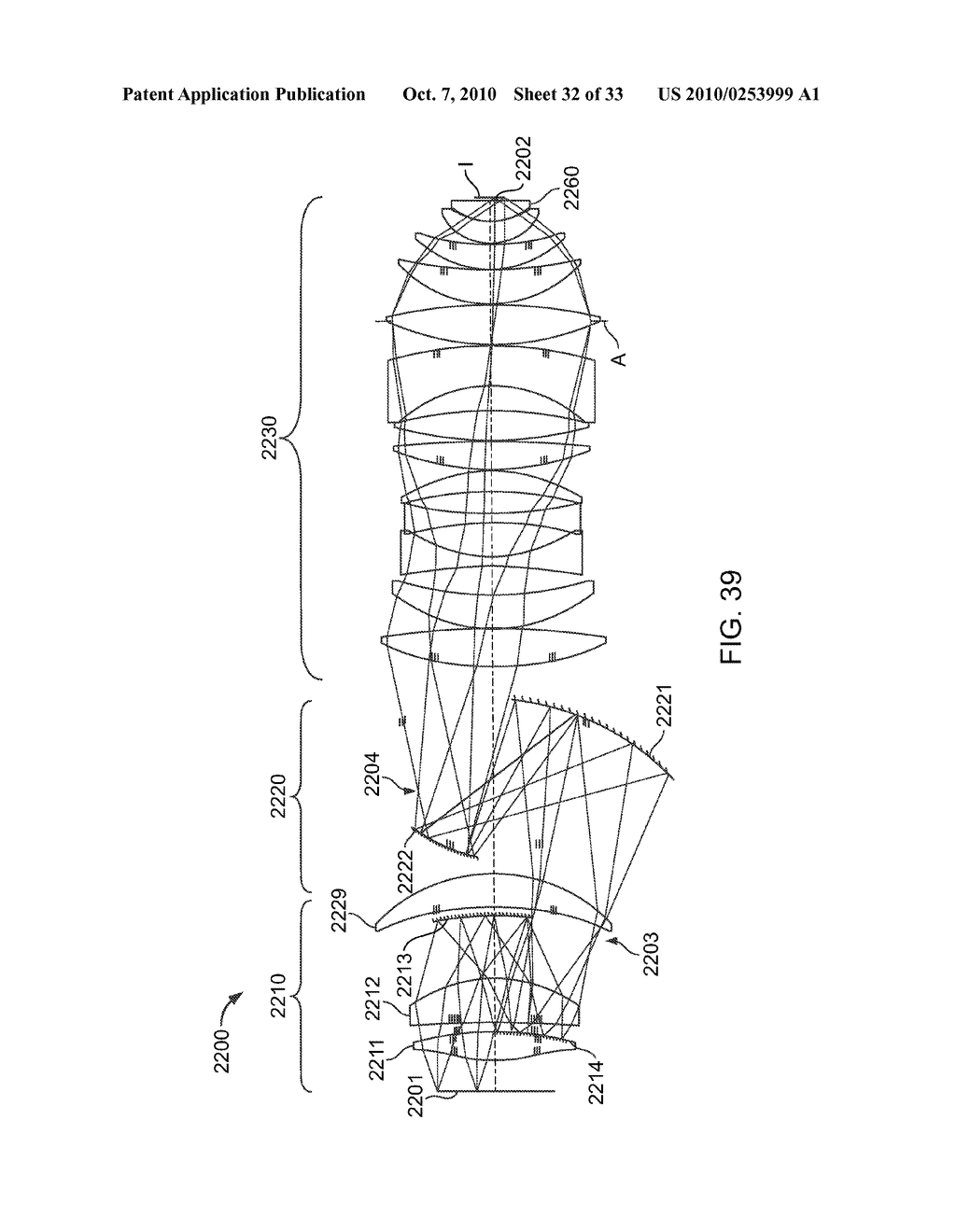 CATADIOPTRIC PROJECTION OBJECTIVE - diagram, schematic, and image 33