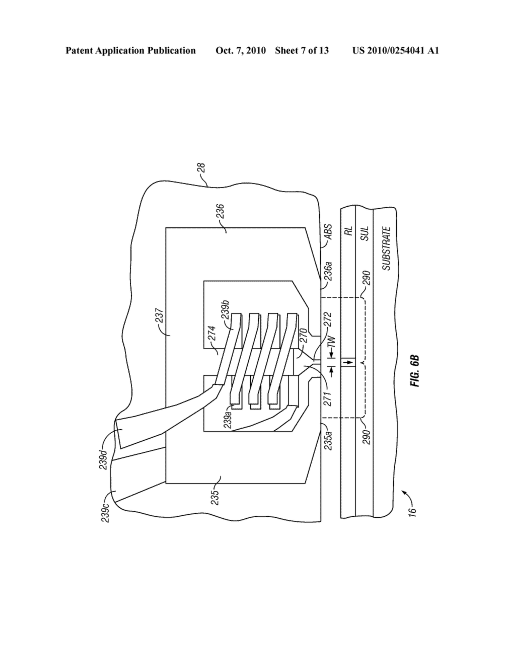 PERPENDICULAR MAGNETIC RECORDING SYSTEM WITH HELICAL WRITE COIL AND AUXILIARY COIL FOR FAST SWITCHING OF WRITE POLE MAGNETIZATION - diagram, schematic, and image 08