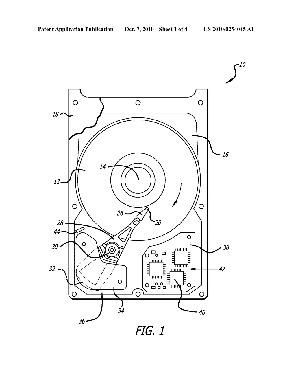 SILENT RETRACT OF HEADS IN A HARD DISK DRIVE - diagram, schematic, and image 02