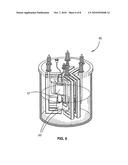 High Voltage Fault Current Limiter Having Immersed Phase Coils diagram and image