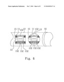 Light emitting device having LED and flexible electrical wiring covered and plastic material diagram and image