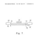 Light emitting device having LED and flexible electrical wiring covered and plastic material diagram and image