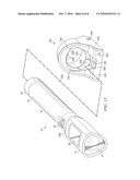 Self-Aligning Construction for Flashlight Products diagram and image