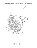 LED-based lighting module for emitting white light with easily adjustable color temperature diagram and image