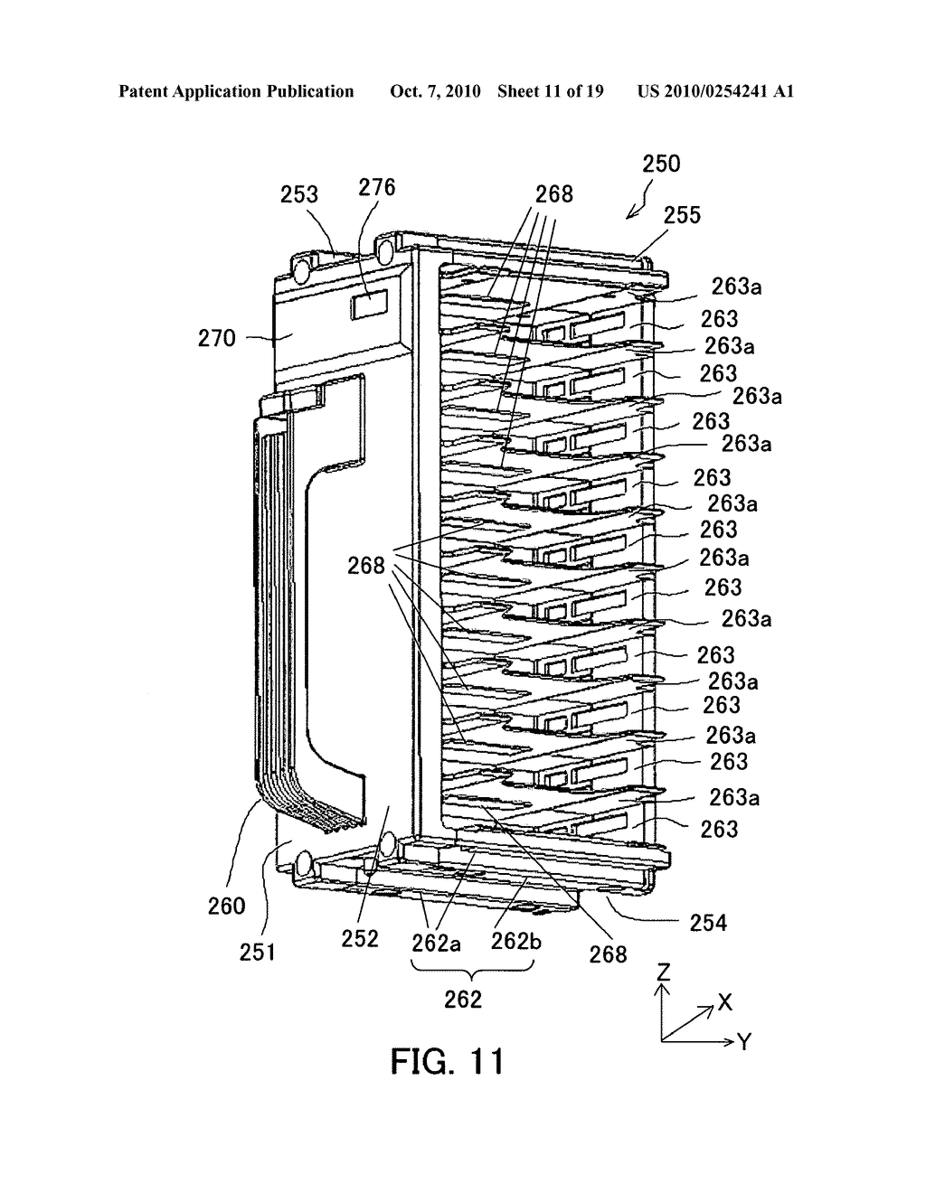 Hierarchical storage system, library apparatus, magazine, and control method of the hierarchical storage system - diagram, schematic, and image 12