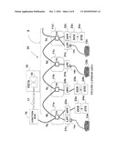 NETWORK COMBINING WIRED AND NON-WIRED SEGMENTS diagram and image