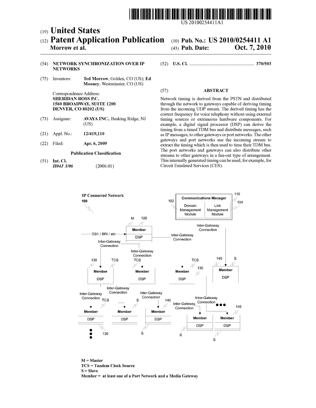 NETWORK SYNCHRONIZATION OVER IP NETWORKS - diagram, schematic, and image 01