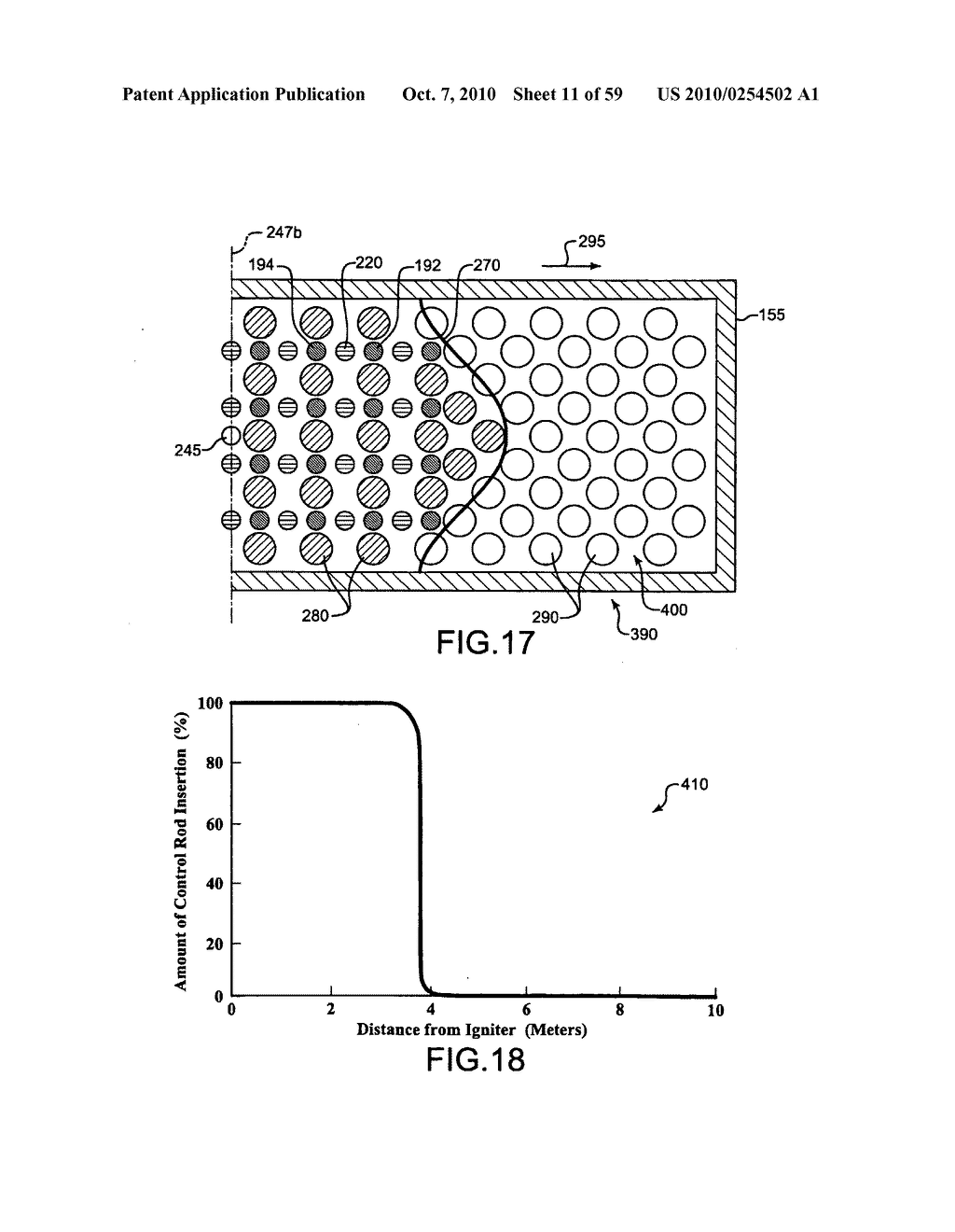 Traveling wave nuclear fission reactor, fuel assembly, and method of controlling burnup therein - diagram, schematic, and image 12