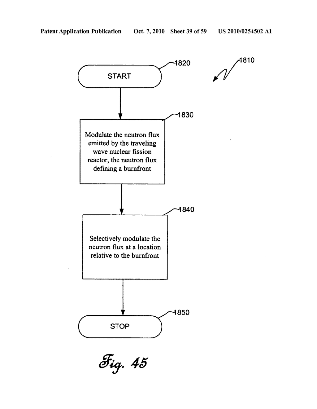 Traveling wave nuclear fission reactor, fuel assembly, and method of controlling burnup therein - diagram, schematic, and image 40