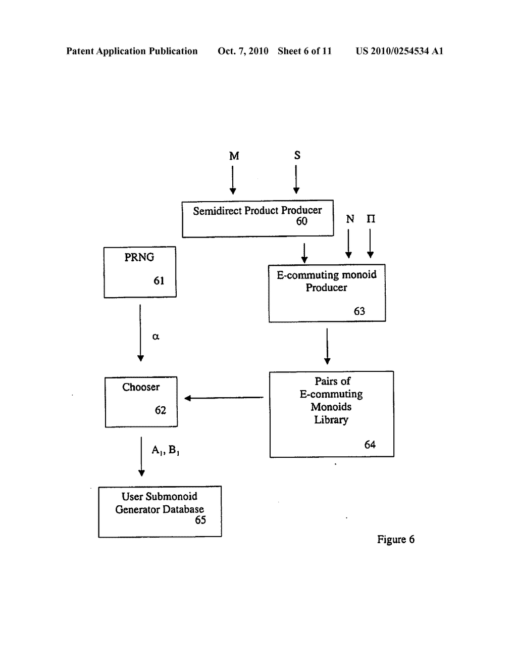 METHOD AND APPARATUS FOR ESTABLISHING A KEY AGREEMENT PROTOCOL - diagram, schematic, and image 07