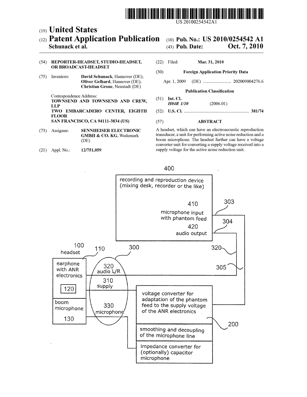 REPORTER-HEADSET, STUDIO-HEADSET, OR BROADCAST-HEADSET - diagram, schematic, and image 01