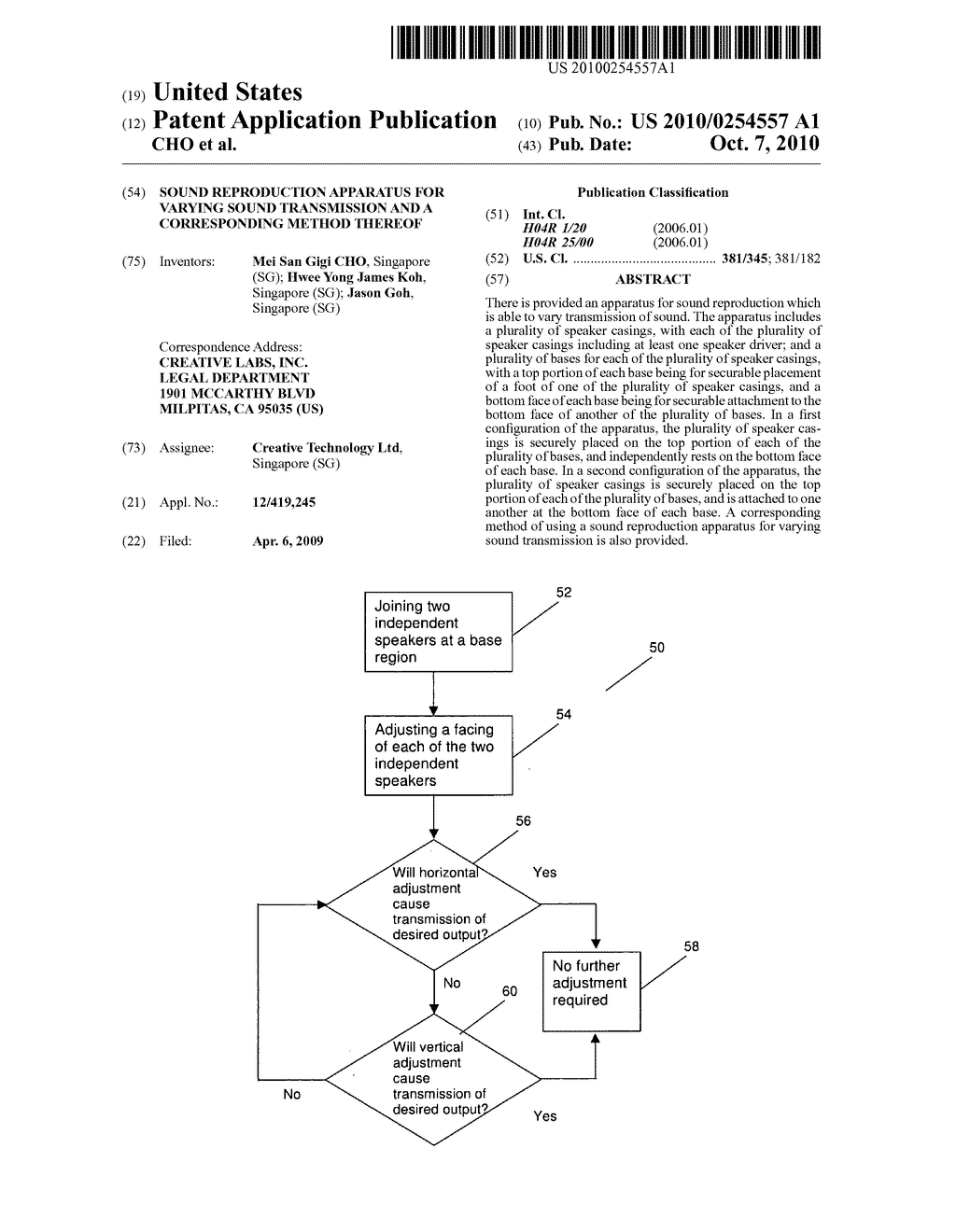 SOUND REPRODUCTION APPARATUS FOR VARYING SOUND TRANSMISSION AND A CORRESPONDING METHOD THEREOF - diagram, schematic, and image 01