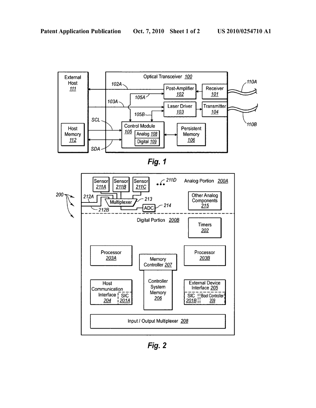 EARLY SELF-VALIDATION OF PERSISTENT MEMORY DURING BOOT IN AN OPTICAL TRANSCEIVER - diagram, schematic, and image 02