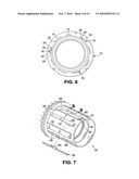 Load transmitting insert for a soft spline body diagram and image