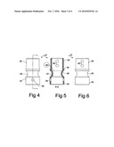 Surface mount traffic channelizer diagram and image