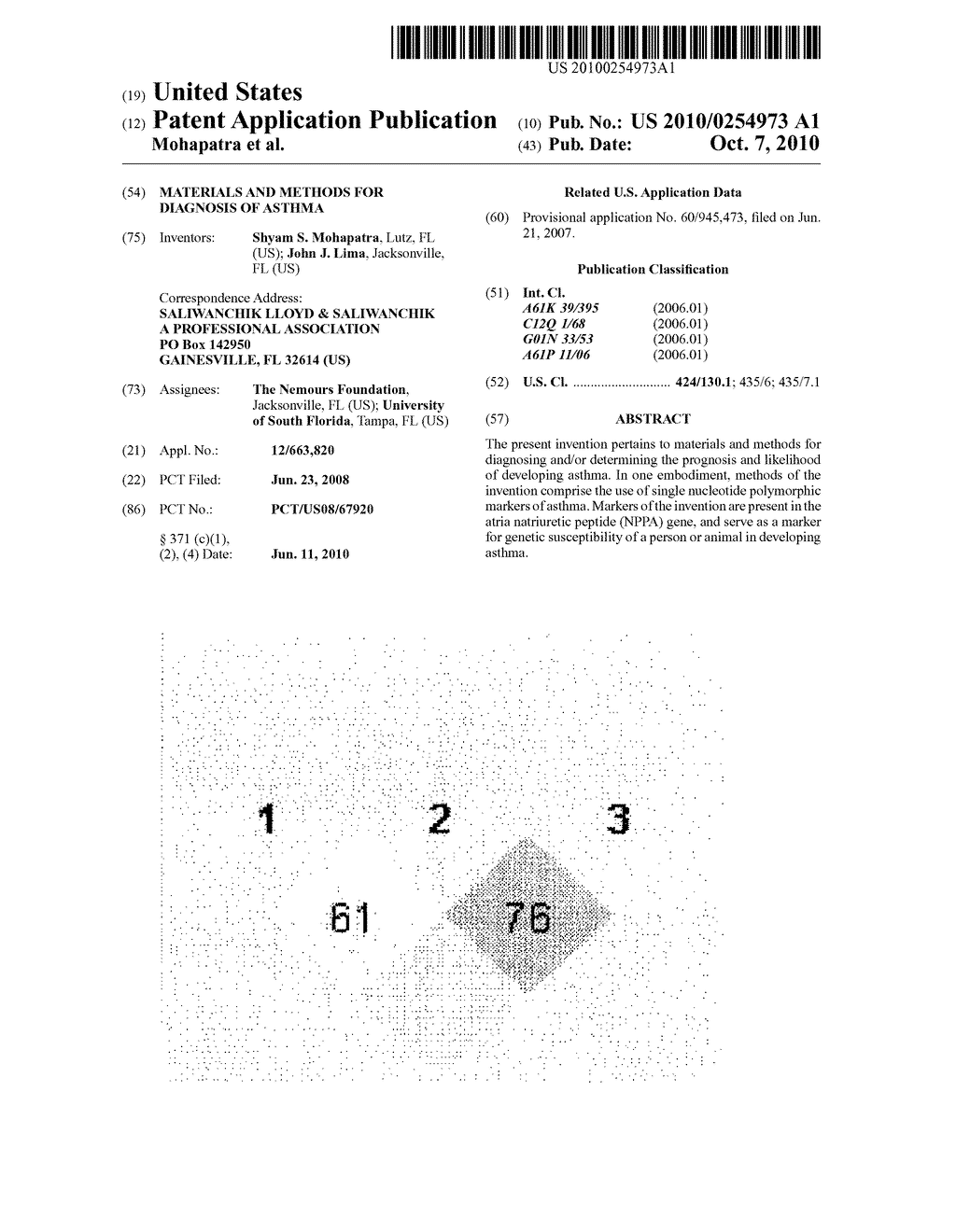 Materials and Methods for Diagnosis of Asthma - diagram, schematic, and image 01