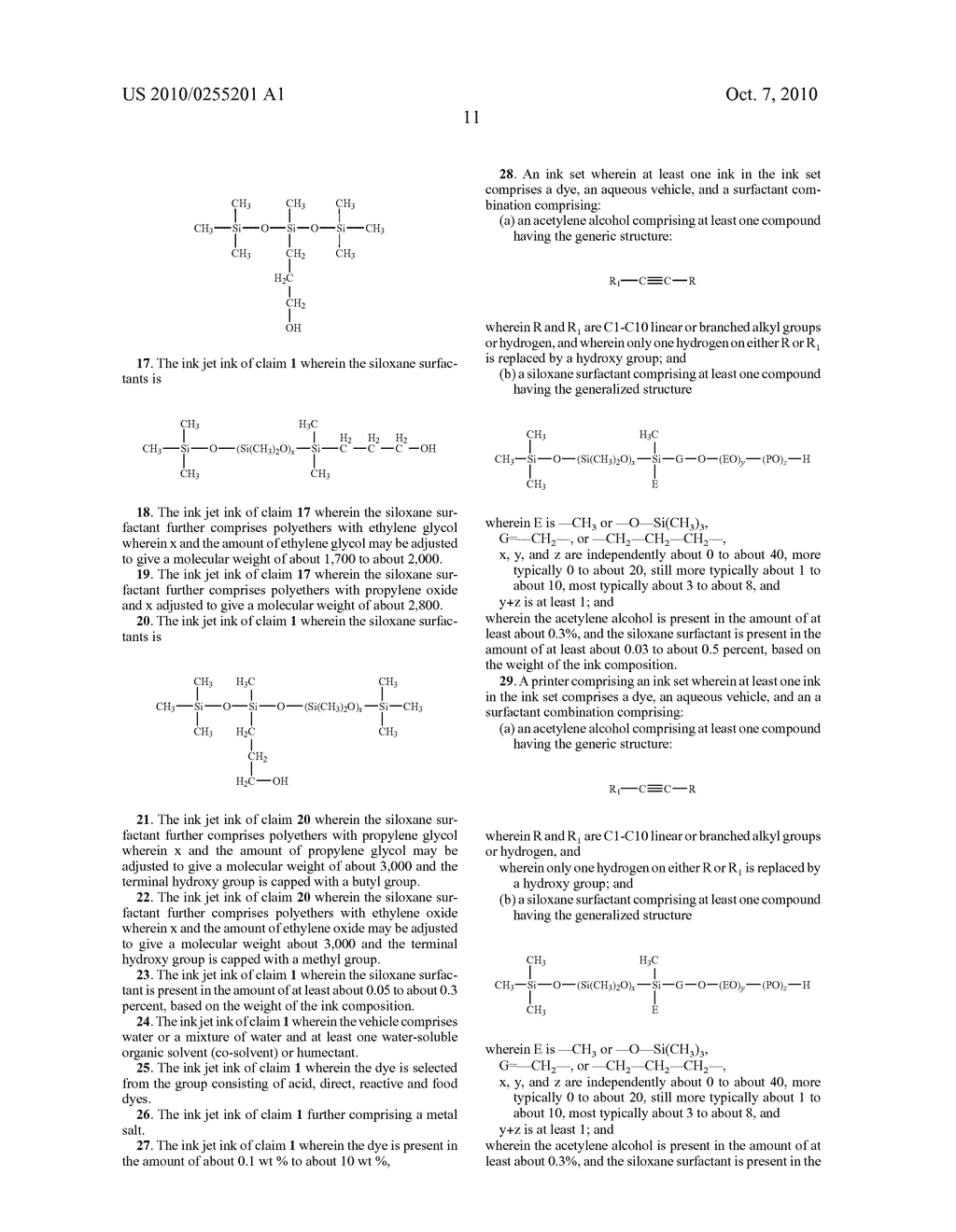 INK JET INK AND INK SET - diagram, schematic, and image 13