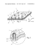 CAPPED TUFTED LAMINATE WEB diagram and image