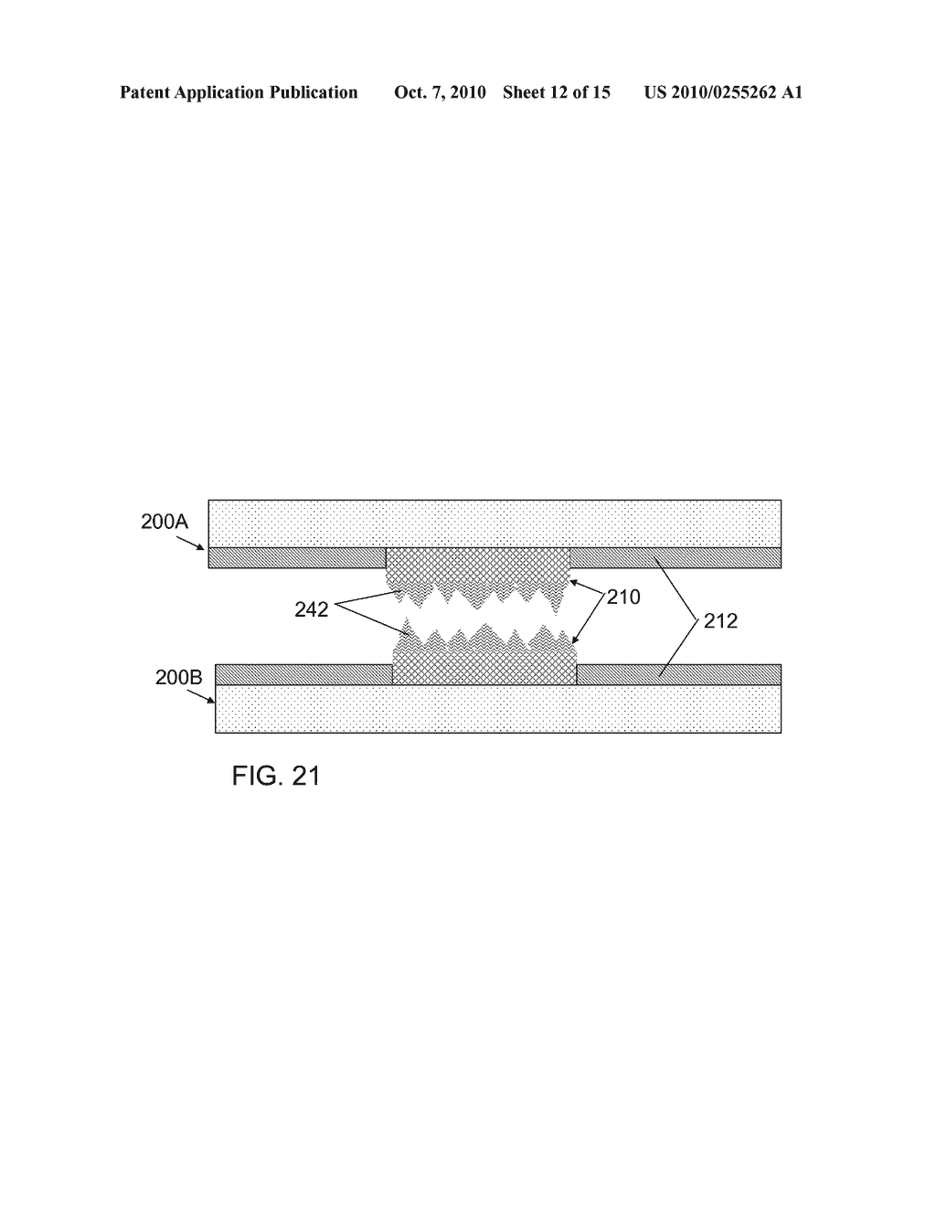 BONDING OF SUBSTRATES INCLUDING METAL-DIELECTRIC PATTERNS WITH METAL RAISED ABOVE DIELECTRIC - diagram, schematic, and image 13