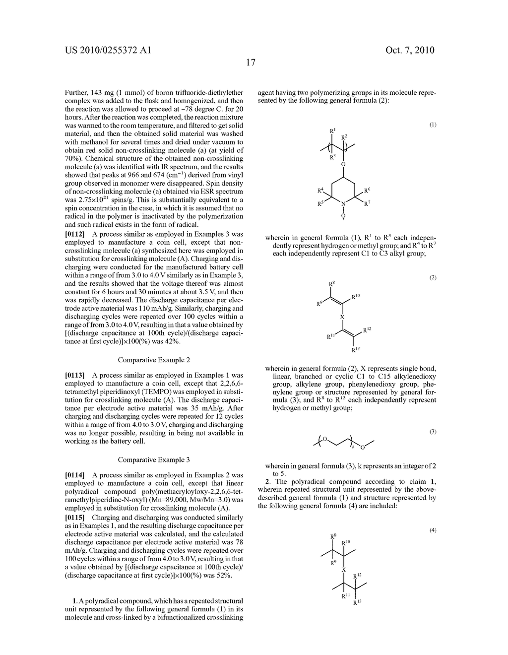 PROCESS FOR PRODUCING POLYRADICAL COMPOUND AND BATTERY CELL - diagram, schematic, and image 19