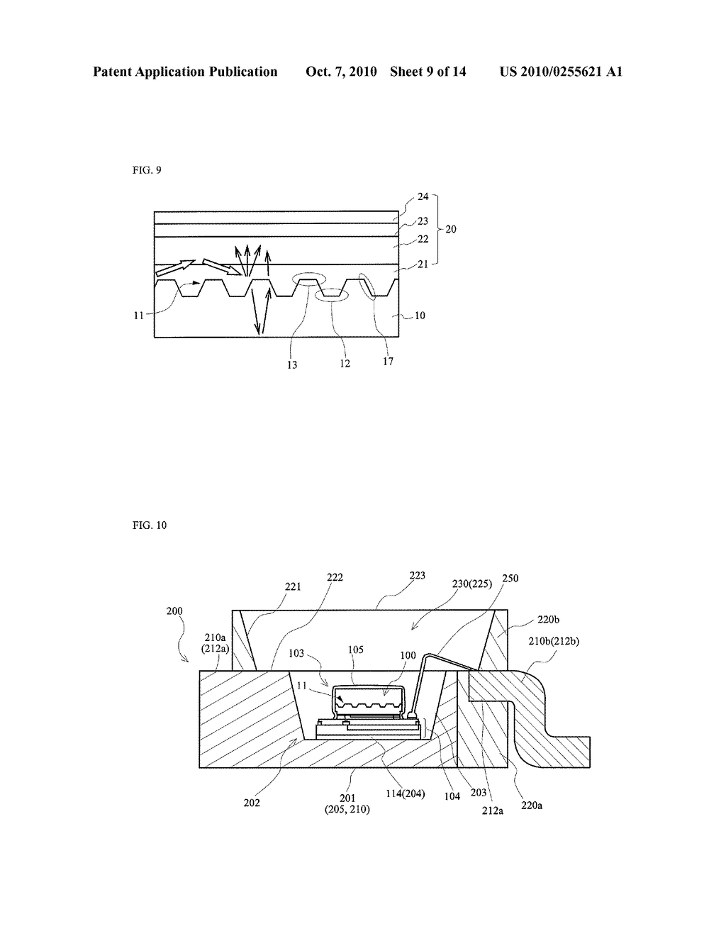 METHOD FOR MANUFACTURING SUBSTRATE FOR SEMICONDUCTOR LIGHT EMITTING ELEMENT AND SEMICONDUCTOR LIGHT EMITTING ELEMENT USING THE SAME - diagram, schematic, and image 10