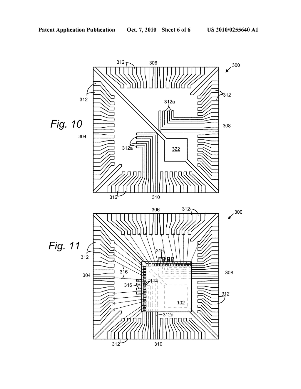 METHOD OF FABRICATING A TWO-SIDED DIE IN A FOUR-SIDED LEADFRAME BASED PACKAGE - diagram, schematic, and image 07