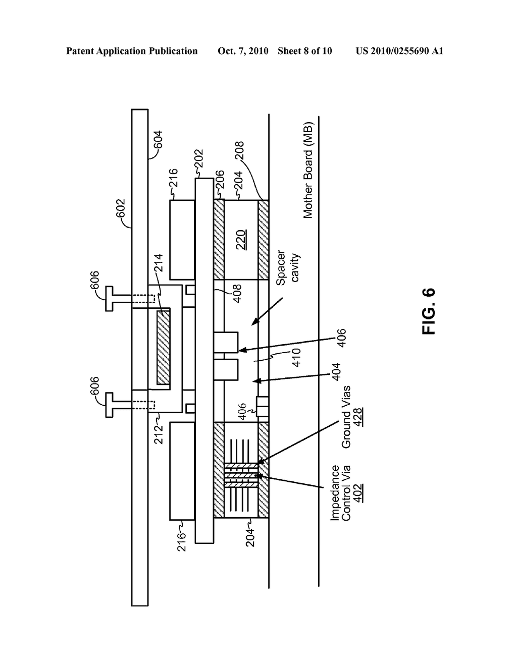 SPACER-CONNECTOR AND CIRCUIT BOARD ASSEMBLY - diagram, schematic, and image 09