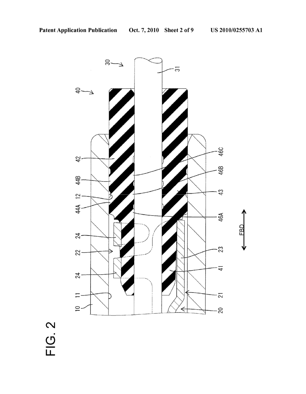 RESILIENT PLUG, FLUID PROOF CONSTRUCTION AND CONNECTOR - diagram, schematic, and image 03