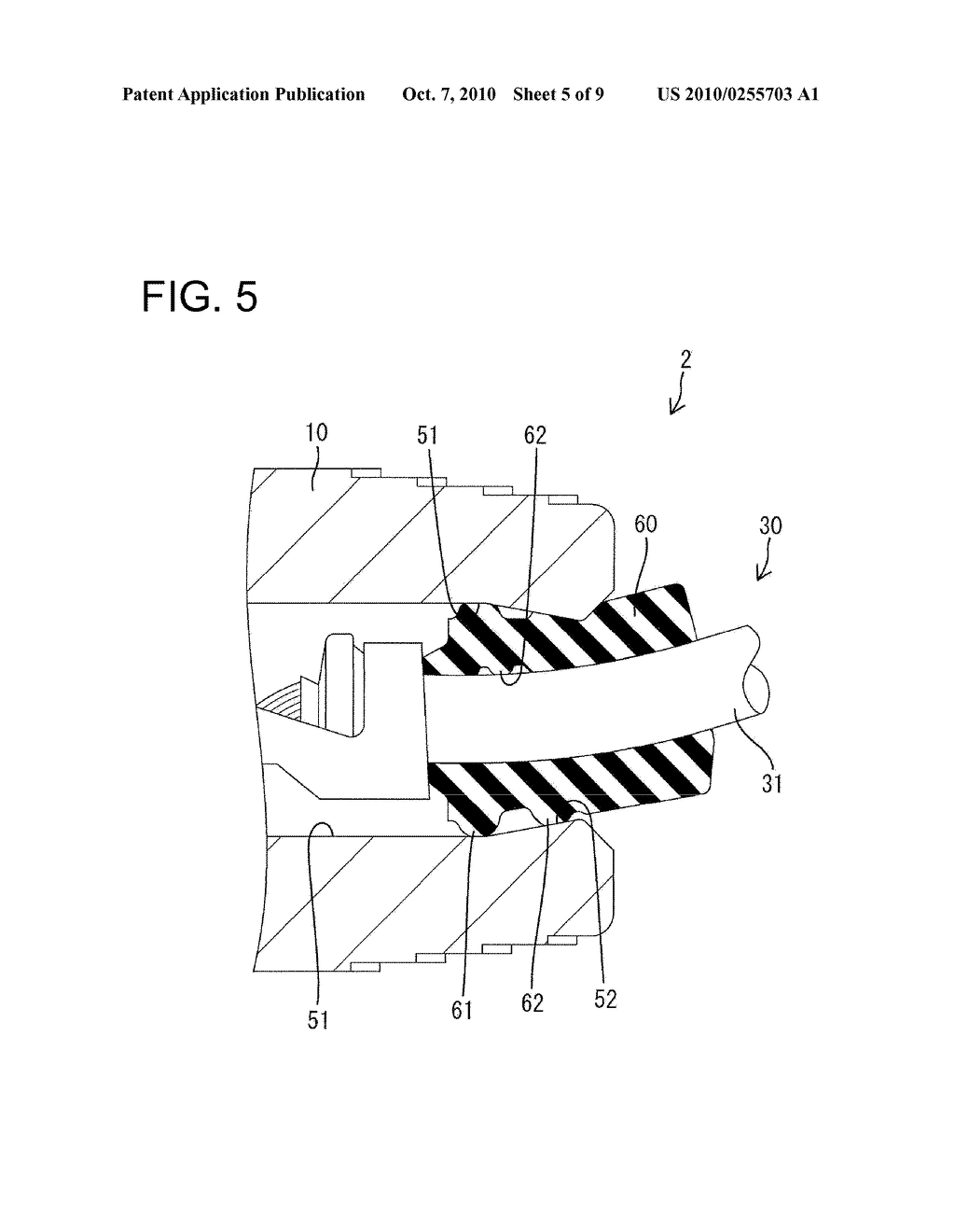 RESILIENT PLUG, FLUID PROOF CONSTRUCTION AND CONNECTOR - diagram, schematic, and image 06