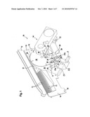 DEVICE FOR EXTRACTING THE FLANK BONES OF BEHEADED, SLAUGHTERED FISH HAVING OPEN ABDOMINAL CAVITIES AND FILLETING MACHINE FOR FILLETING BEHEADED, SLAUGHTERED FISH HAVING OPEN ABDOMINAL CAVITIES COMPRISING SUCH A DEVICE diagram and image