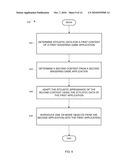 CONTROLLING CROSS-APPLICATION WAGERING GAME CONTENT diagram and image