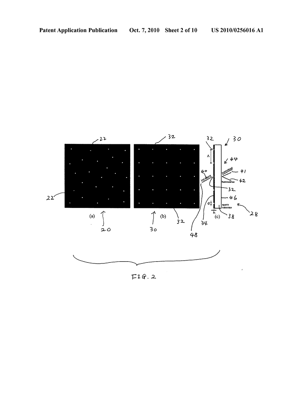 Biosensors including metallic nanocavities - diagram, schematic, and image 03