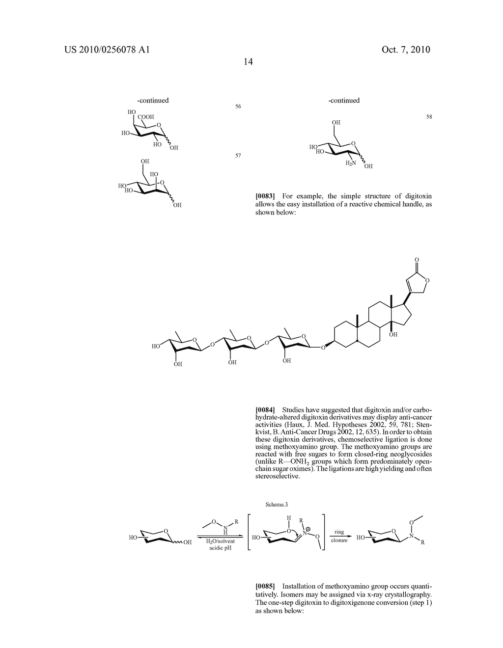 NEOGLYCORANDOMIZATION AND DIGITOXIN ANALOGS - diagram, schematic, and image 23