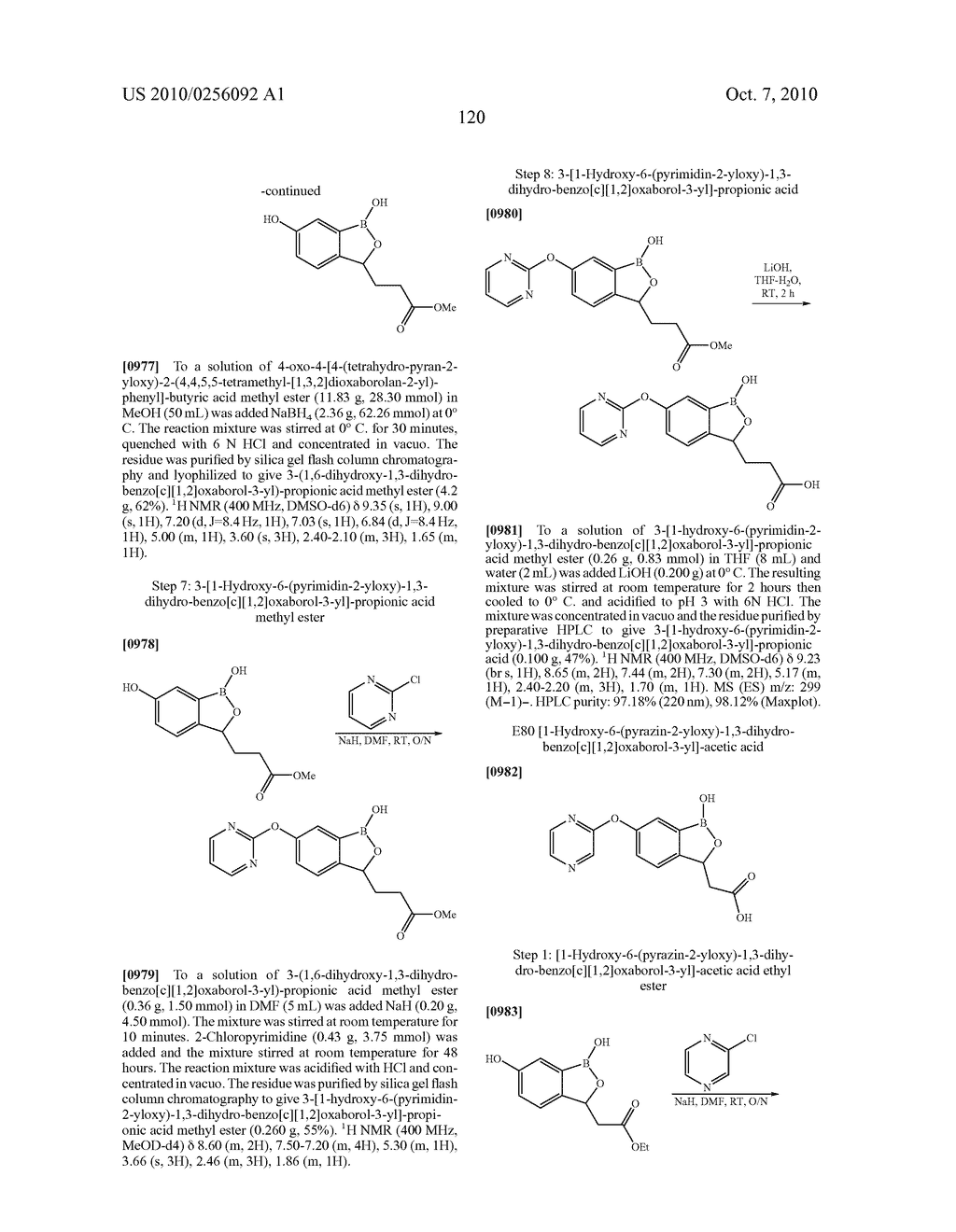 BORON-CONTAINING SMALL MOLECULES - diagram, schematic, and image 195