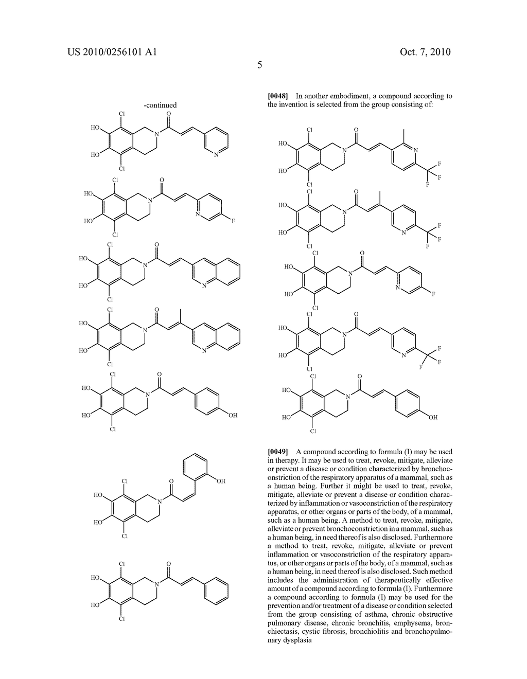 NOVEL BRONCHODILATING ALPHA, BETA-UNSATURATED ISOQUINOLINE AMIDES - diagram, schematic, and image 06