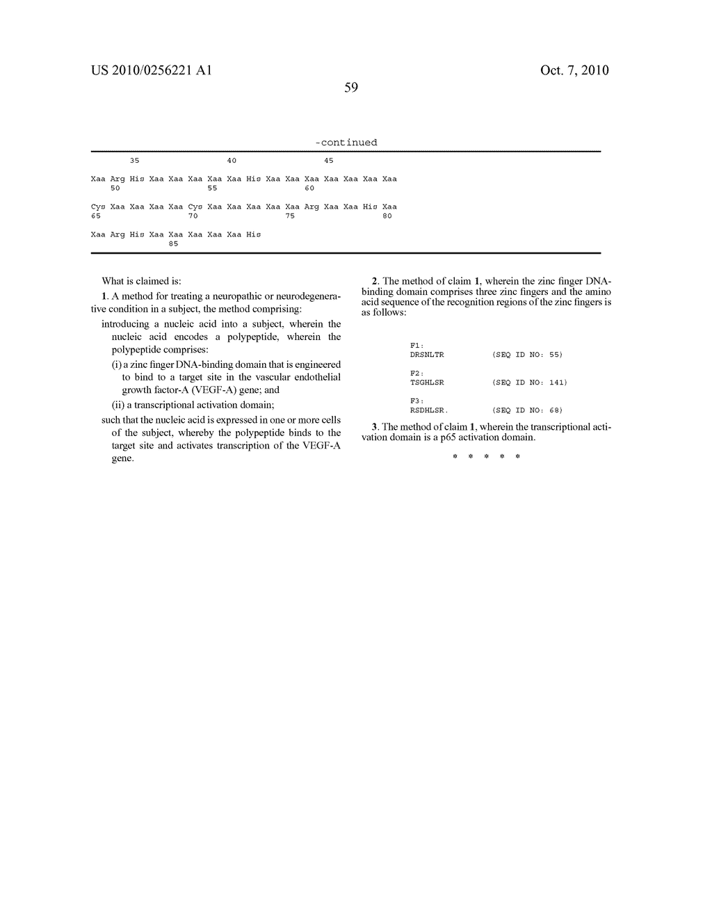 Methods and compositions for treating neuropathic and neurodegenerative conditions - diagram, schematic, and image 64