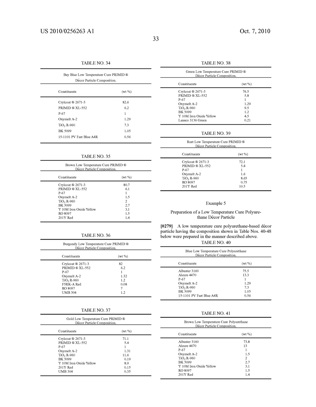 COMPOSITION FOR APPLICATION TO A SURFACE - diagram, schematic, and image 47