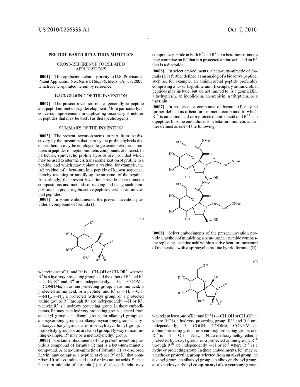 Peptide-Based Beta Turn Mimetics - diagram, schematic, and image 24