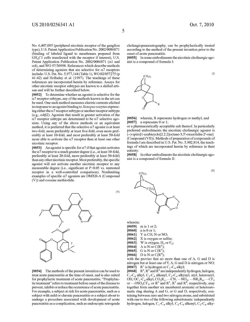 TREATMENT OF INFLAMMATION USING ALPHA 7 RECEPTOR-BINDING CHOLINERGIC AGONISTS - diagram, schematic, and image 21