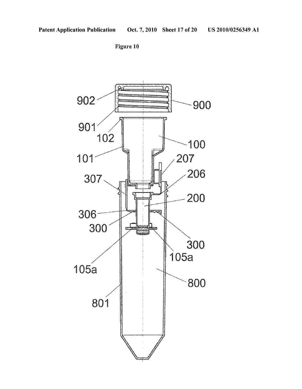 METHOD AND DEVICE FOR PURIFYING NUCLEIC ACIDS - diagram, schematic, and image 18