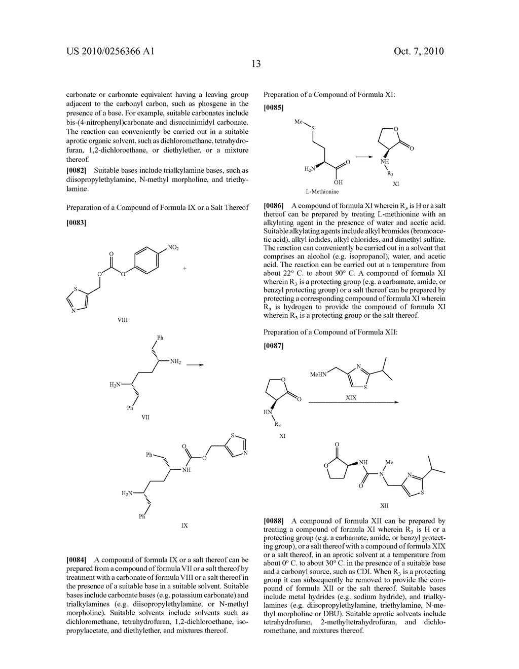 METHODS AND INTERMEDIATES FOR PREPARING PHARMACEUTICAL AGENTS - diagram, schematic, and image 14