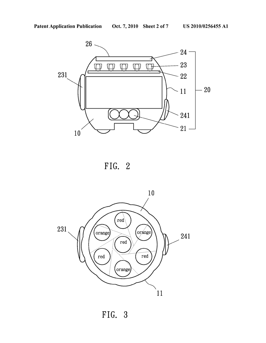 Hand-held illuminating device for finding blood vessel - diagram, schematic, and image 03