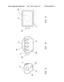 Hand-held illuminating device for finding blood vessel diagram and image