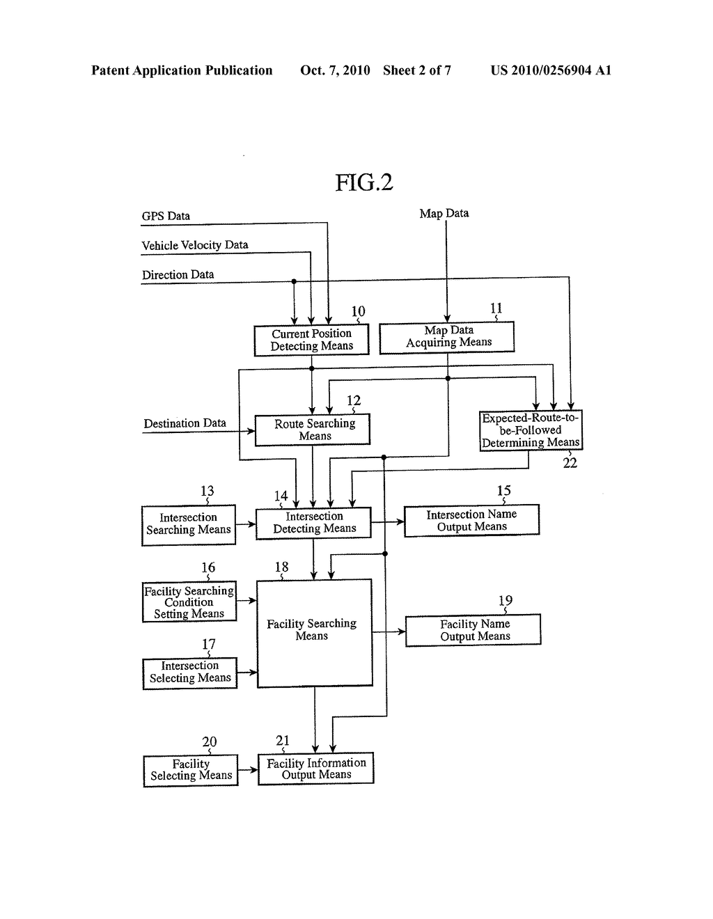 CAR NAVIGATION APPARATUS - diagram, schematic, and image 03