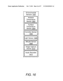 LOCATE APPARATUS FOR RECEIVING ENVIRONMENTAL INFORMATION REGARDING UNDERGROUND FACILITY MARKING OPERATIONS, AND ASSOCIATED METHODS AND SYSTEMS diagram and image