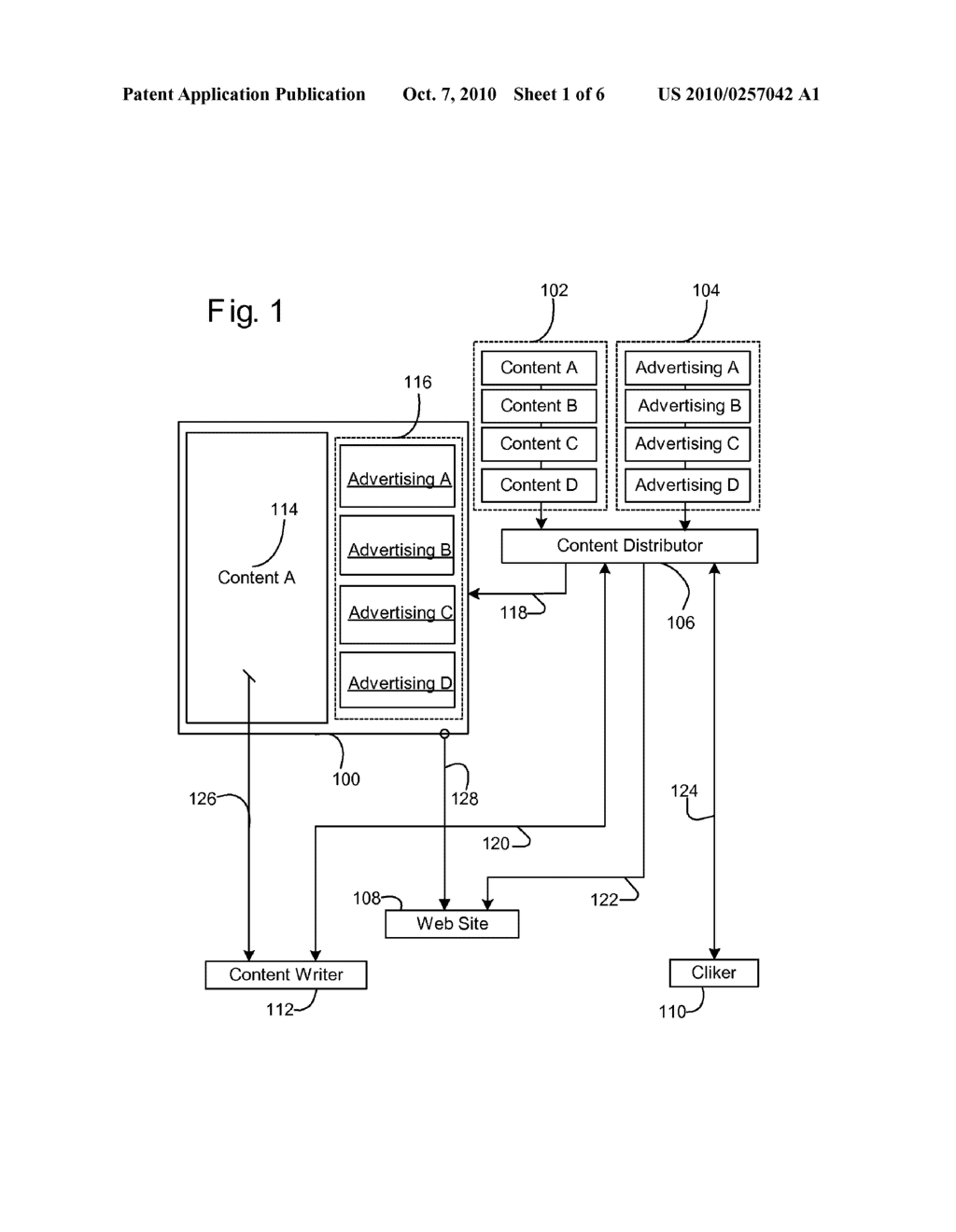 Advertising revenue sharing - diagram, schematic, and image 02