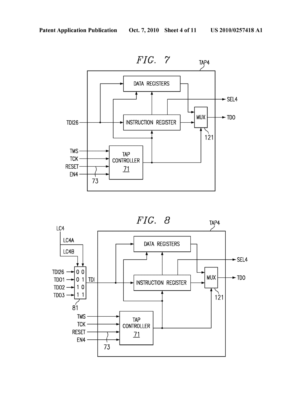 SELECTIVELY ACCESSING TEST ACCESS PORTS IN A MULTIPLE TEST ACCESS PORT ENVIRONMENT - diagram, schematic, and image 05